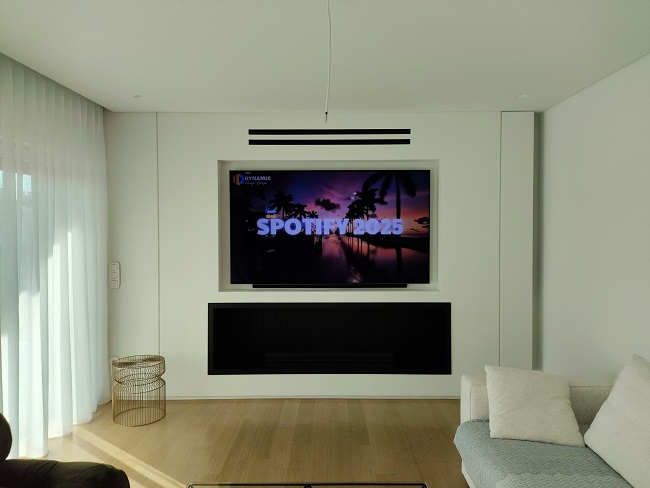 Τοποθέτηση OLED LG 83 Τοποθέτηση OLED LG 83